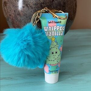 Ulta Beauty Whipped Vanilla Hand Cream with Turquoise Pom Pom (NWT)